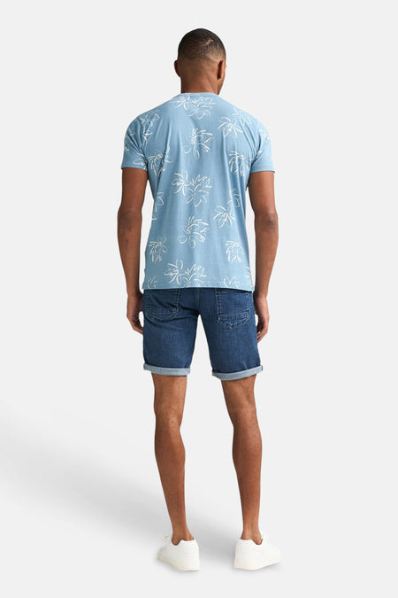 Short cargo - Dark blue denim