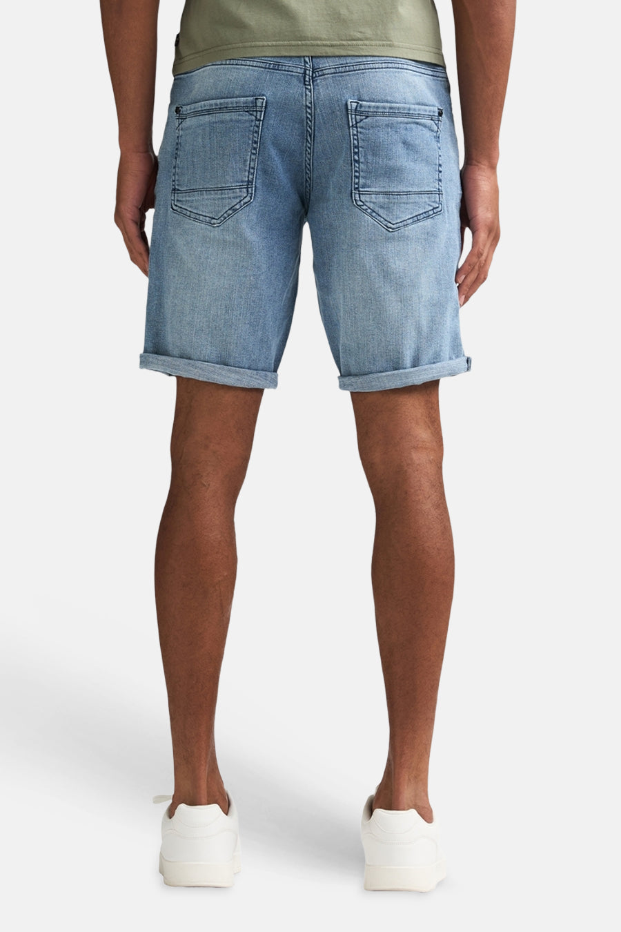 Cargoshort - Light blue denim