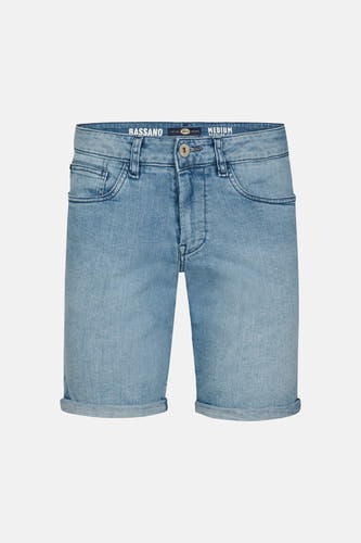 Cargoshort - Light blue denim