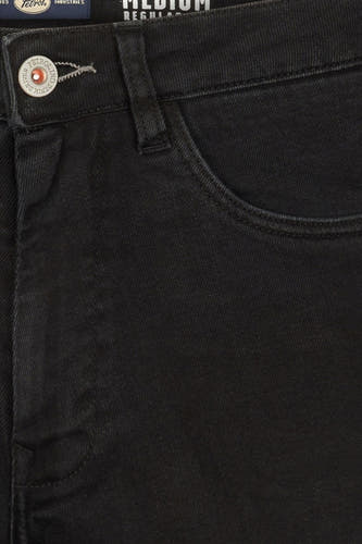 Cargoshort - black denim
