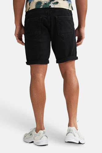 Cargoshort - black denim