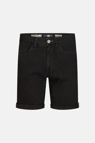Cargoshort - black denim