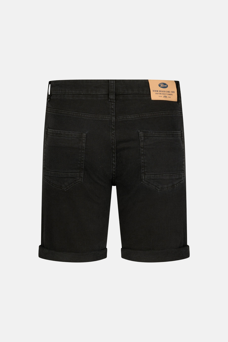 Cargoshort - black denim