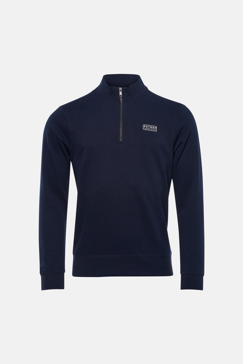 Sweater met ronde hals blauw - Petrol Industries®