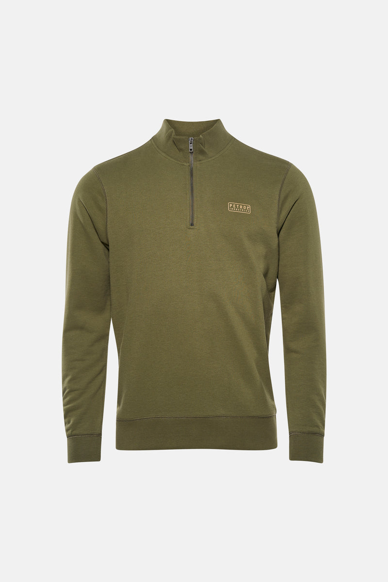 Sweater met ronde hals groen - Petrol Industries®
