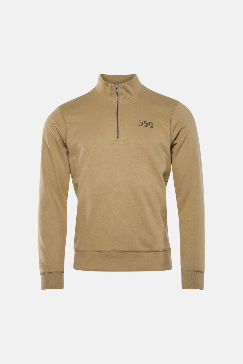 Sweater met ronde hals beige - Petrol Industries®