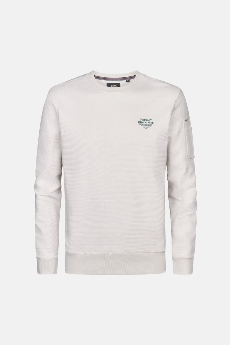 Sweat col O Écru - Petrol Industries®