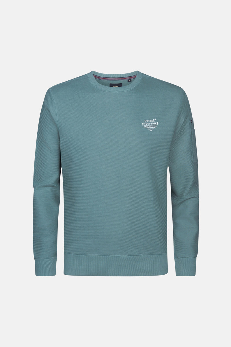 Sweat col O vert - Petrol Industries®