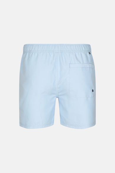 Short de bain bleu de Petrol Industries avec une poche arrière et une fermeture à bouton.