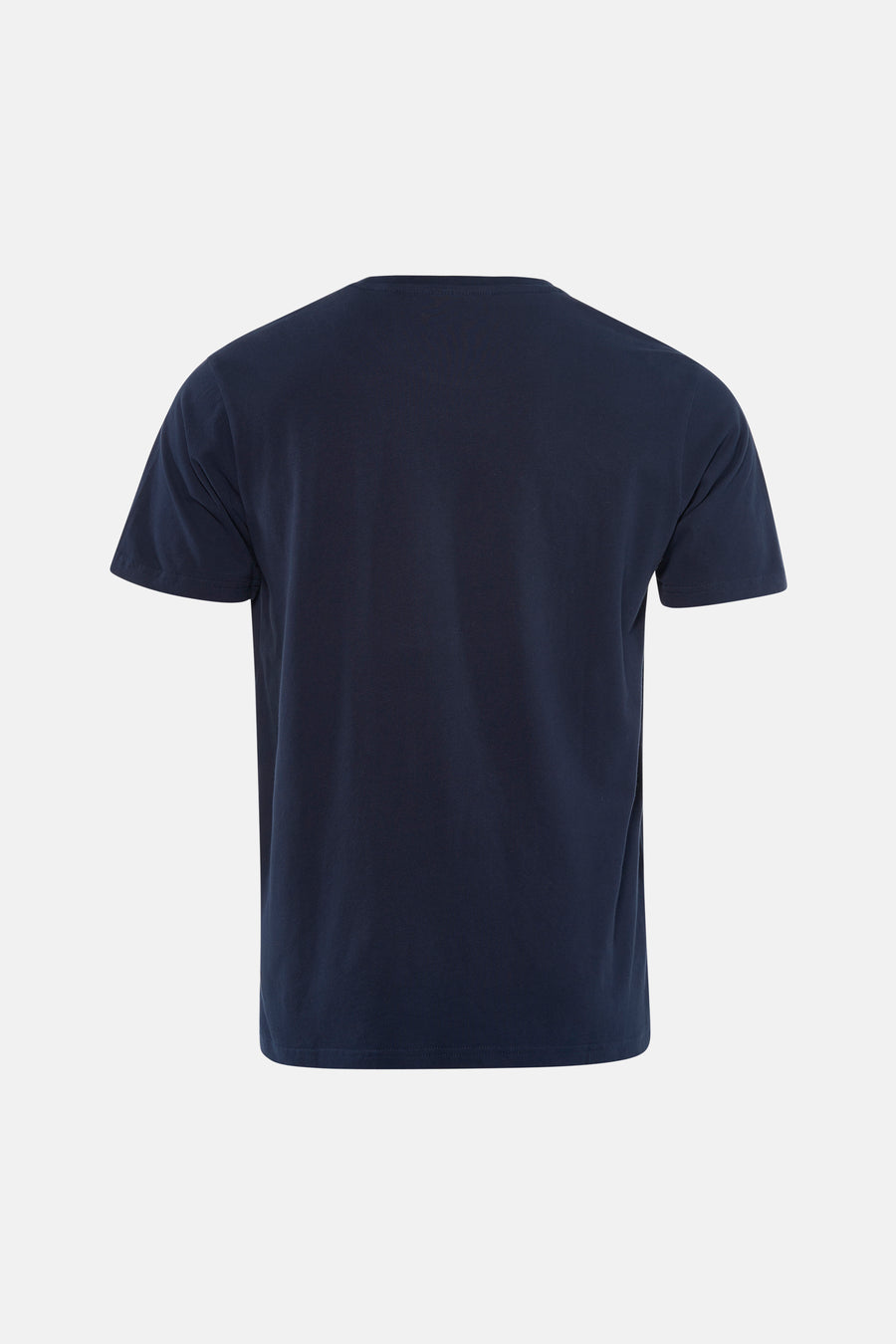 Blauw T-shirt met korte mouwen van Petrol Industries, effen achterkant.