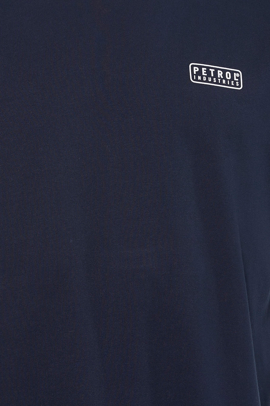 Blauw T-shirt met korte mouwen van Petrol Industries, met logo op de borst.