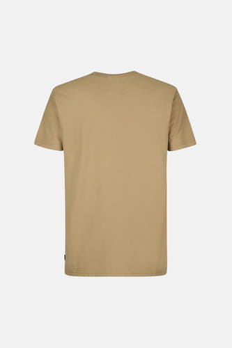 Groen T-shirt met korte mouwen van Petrol Industries, rugzijde weergegeven.