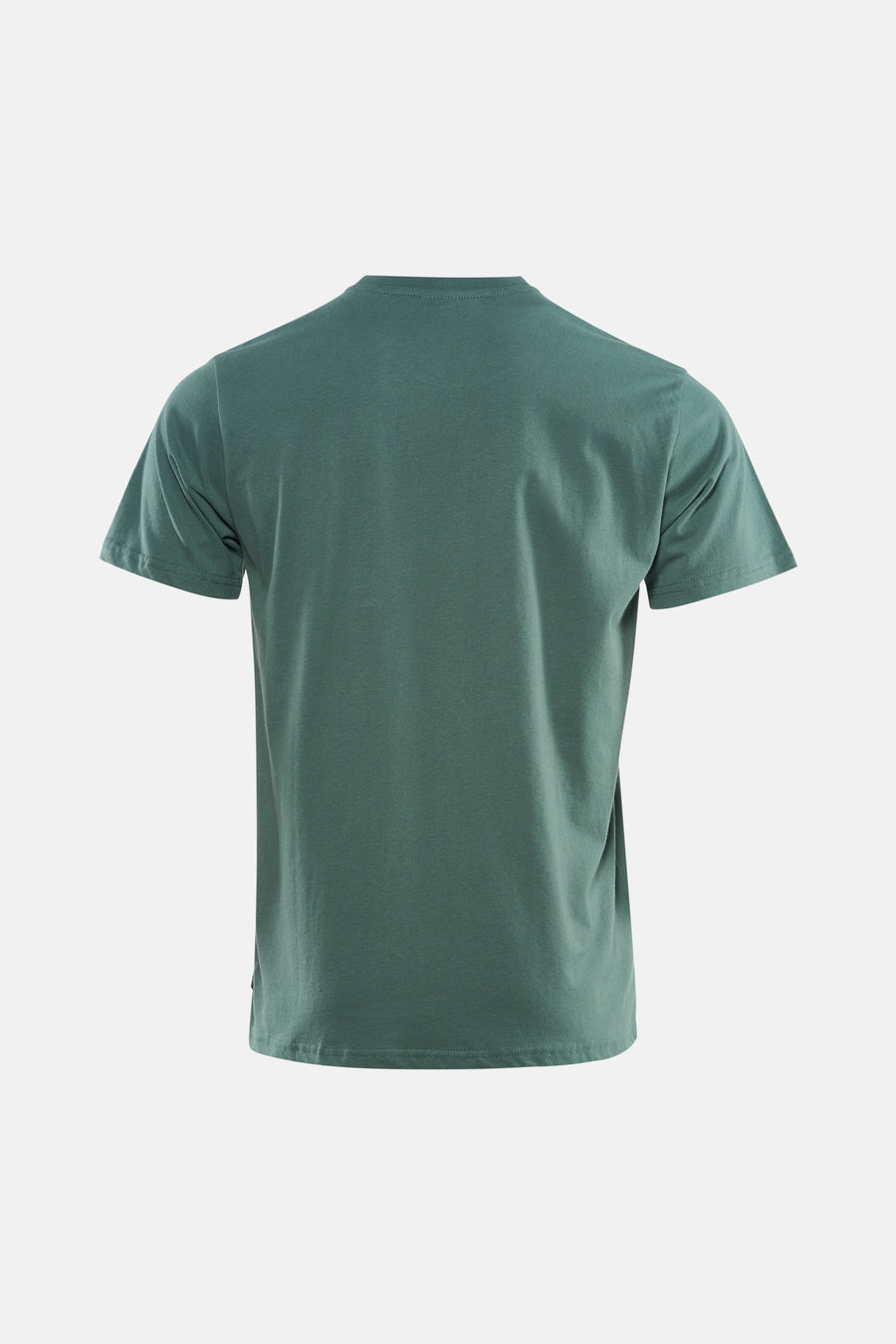 T-shirt vert à manches courtes de Petrol Industries, vue arrière, tissu uni sans motif.