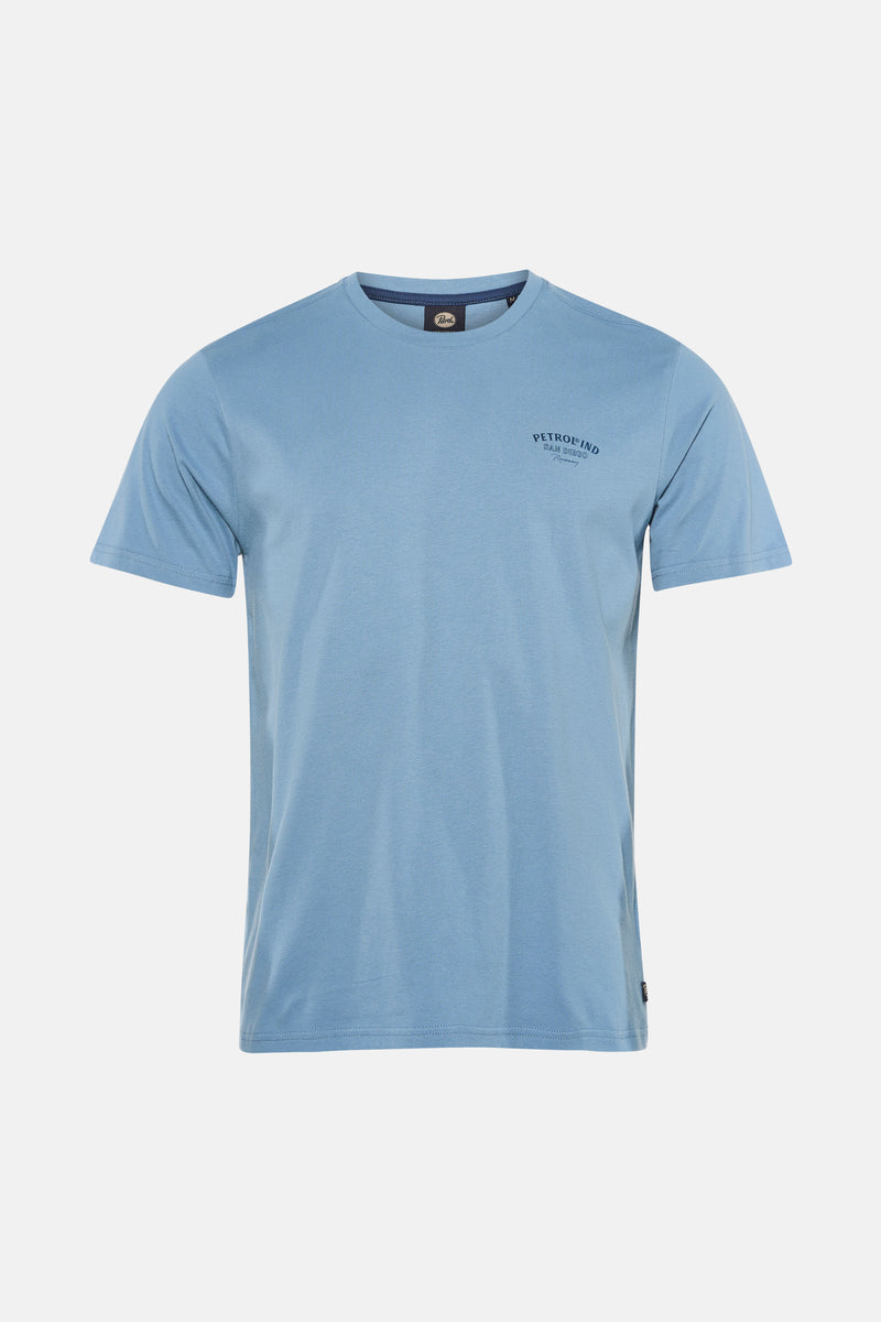 T-shirt (korte mouwen) blauw - Petrol Industries®