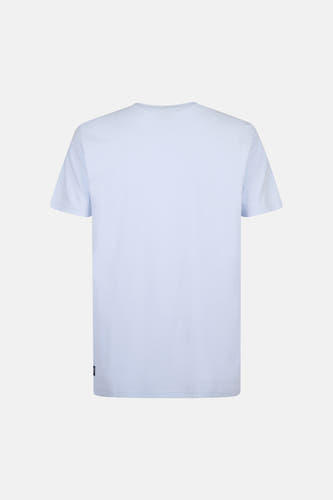 Blauw T-shirt met korte mouwen van Petrol Industries®, achteraanzicht.