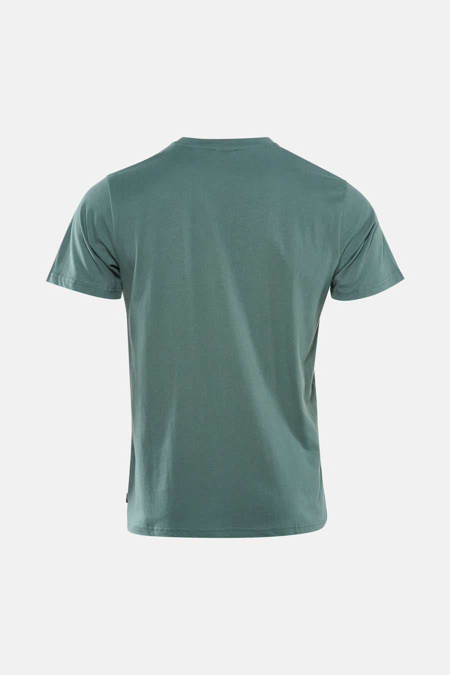 Groen T-shirt met korte mouwen van Petrol Industries®, effen ontwerp met een ronde hals.