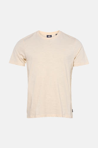 Ecru T-shirt met korte mouwen van Petrol Industries, met een klein logo op de borst.
