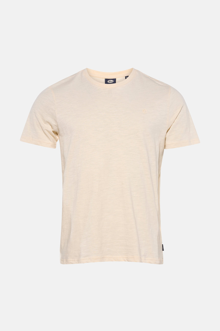 Ecru T-shirt met korte mouwen van Petrol Industries, met een klein logo op de borst.