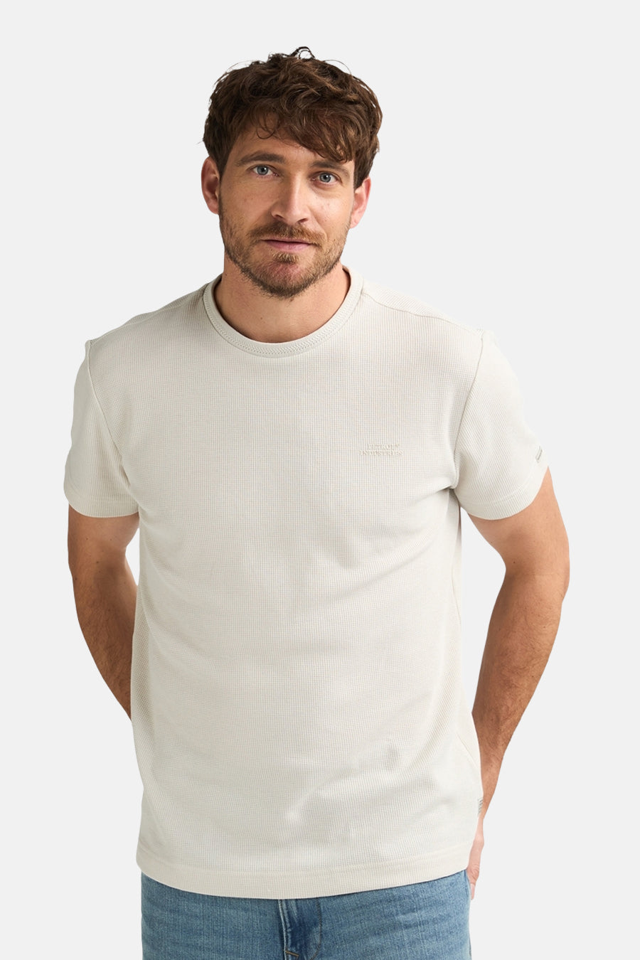 T-shirt met korte mouwen - ecru