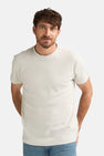 T-shirt met korte mouwen - ecru