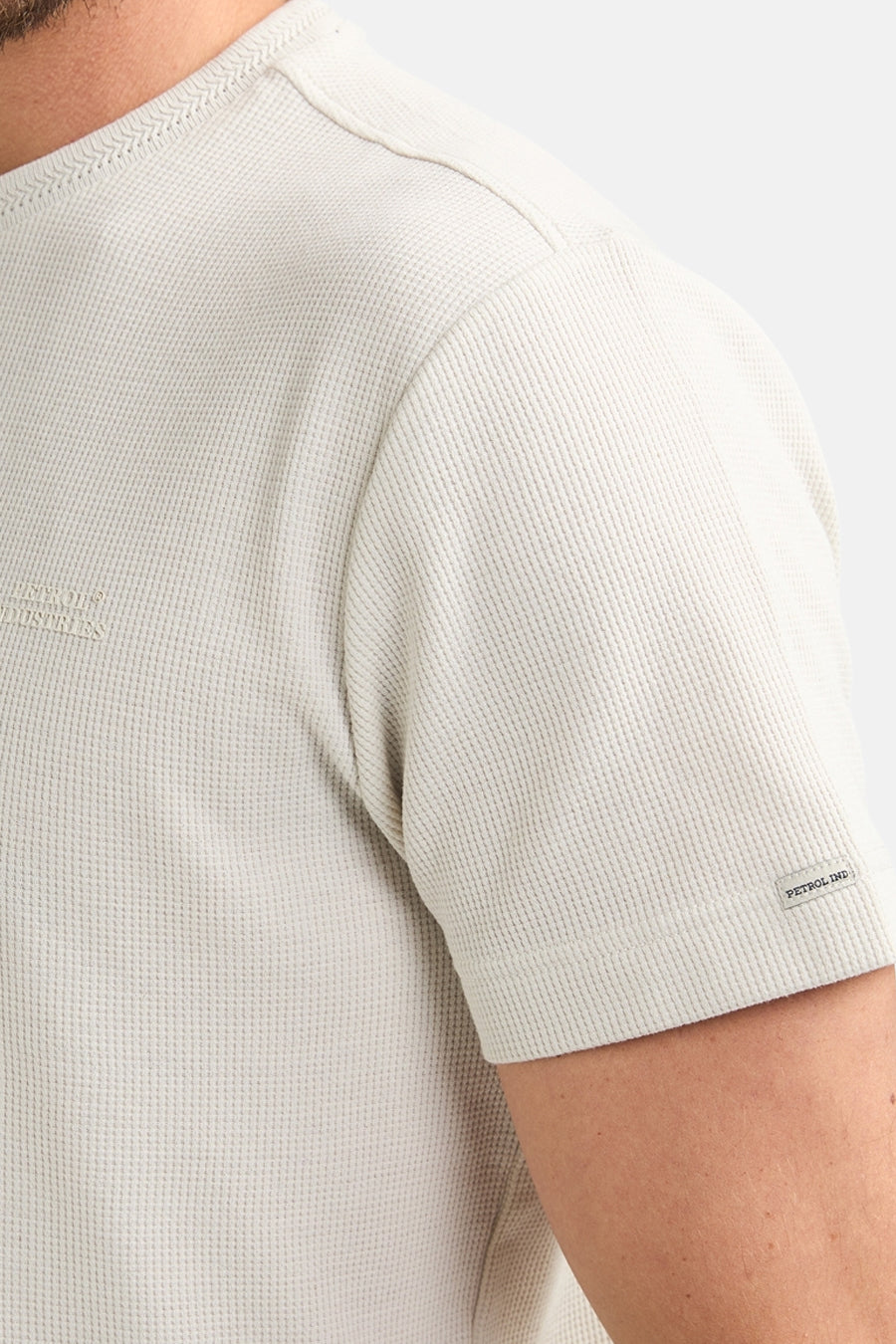 T-shirt met korte mouwen - ecru