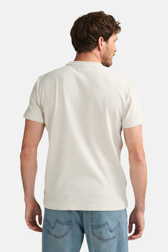 T-shirt met korte mouwen - ecru