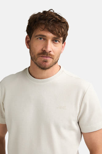 T-shirt met korte mouwen - ecru