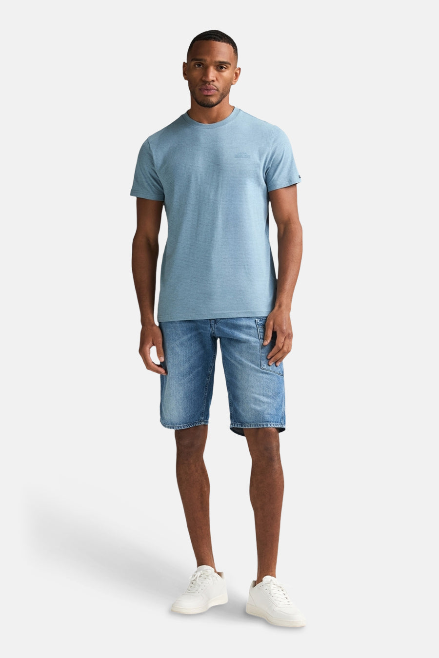 T-shirt met korte mouwen - blauw