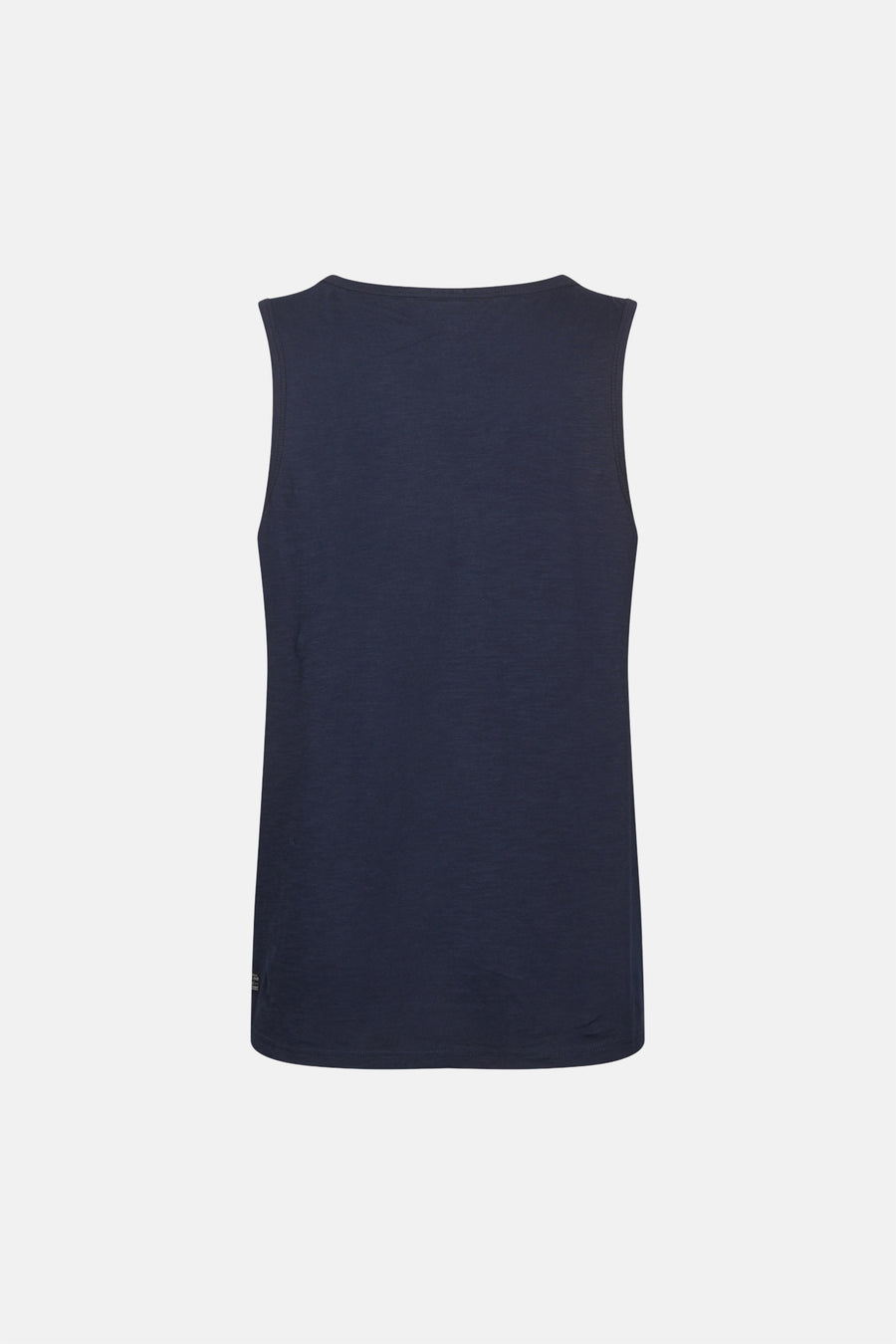 Blauw singlet van Petrol Industries® met gladde textuur, rugzijde.