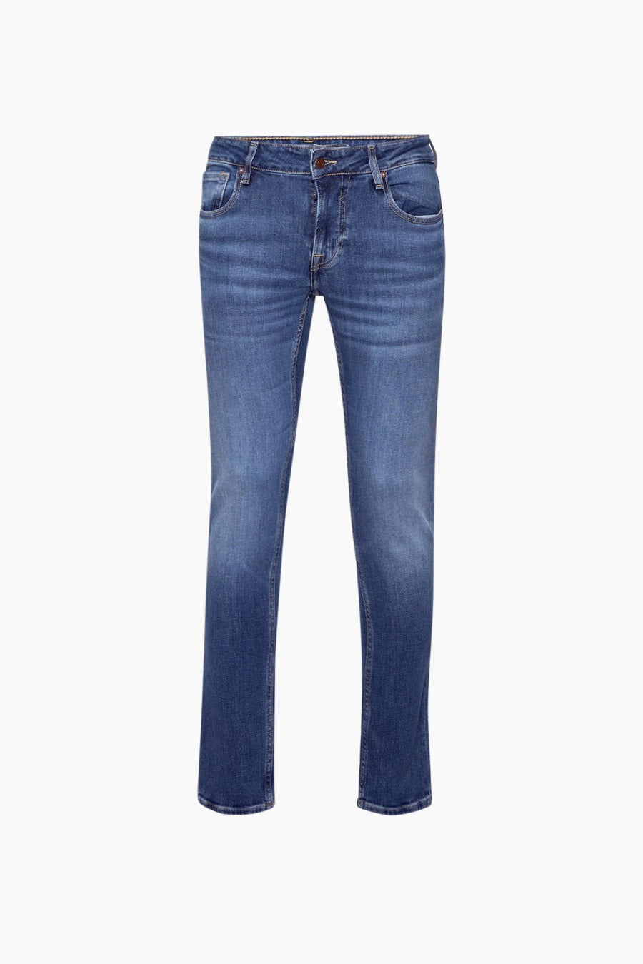 Skinny jeans - mid blue denim