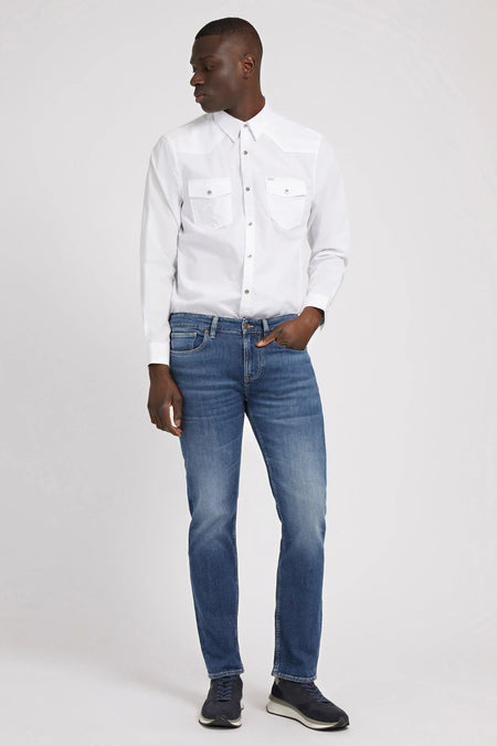 ANGELS - mid blue denim