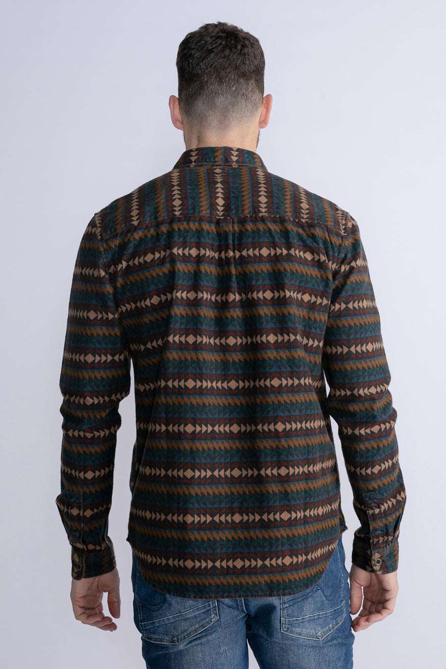 Hemd met lange mouwen - blauw