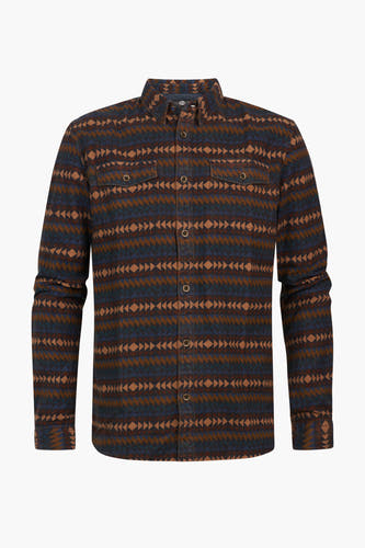 Hemd met lange mouwen - blauw