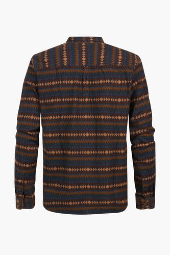 Hemd met lange mouwen - blauw