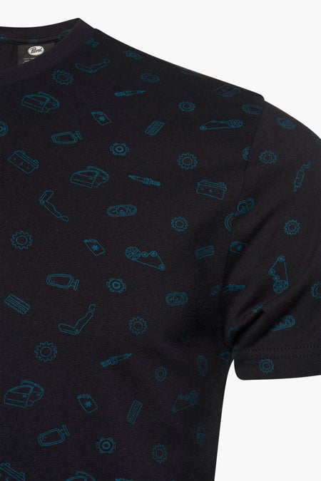 T-shirt - zwart