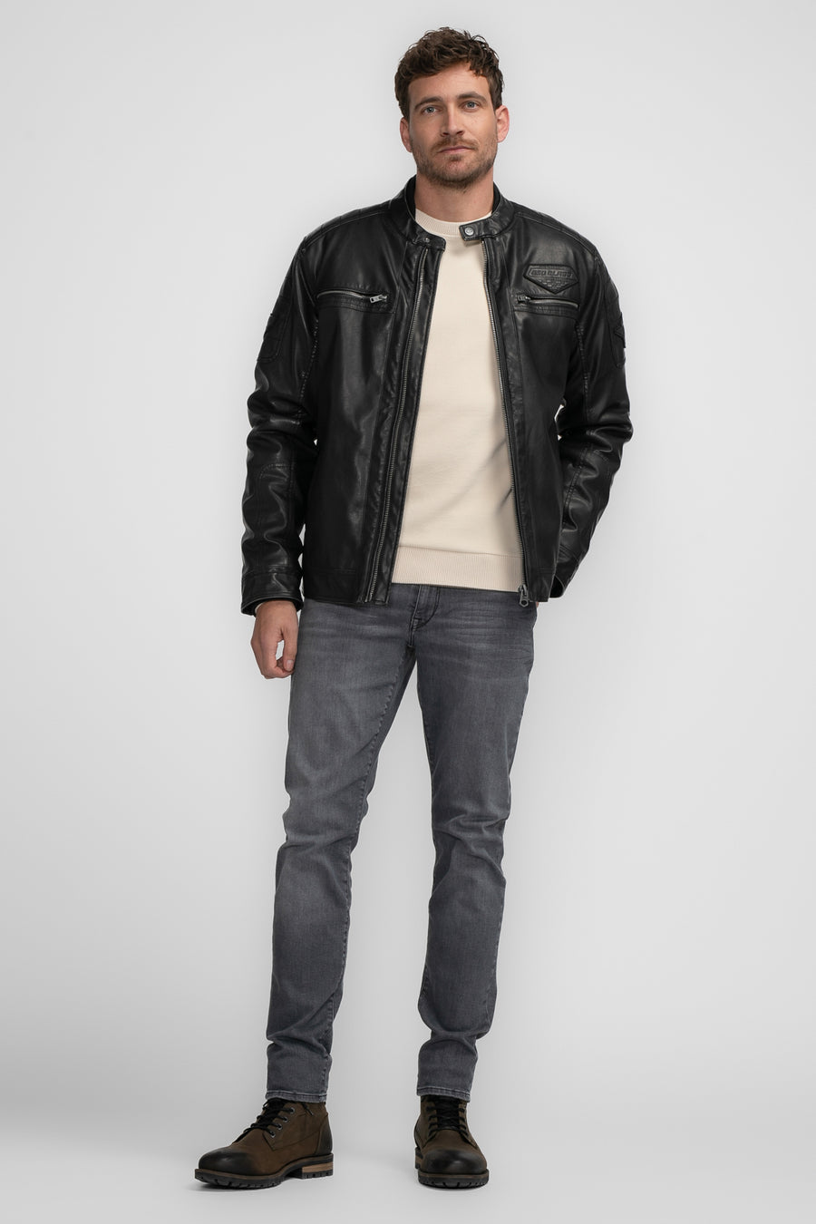 Korte jas - zwart - Petrol Industries®