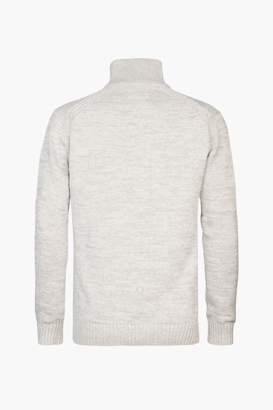 Pull met ronde hals - ecru