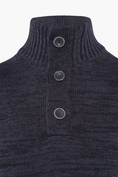 Pull col O bleu - Petrol Industries®