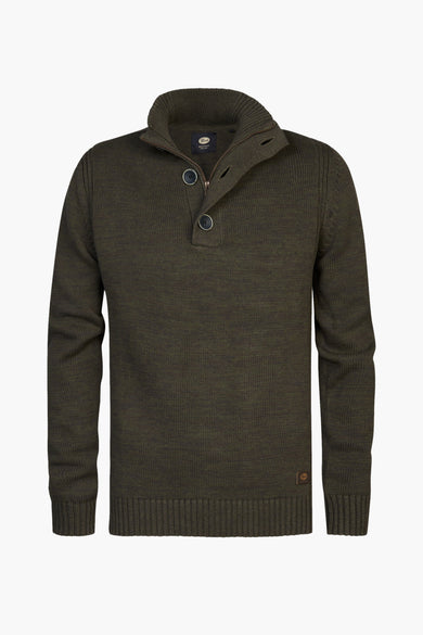 Pull col O Vert - Petrol Industries®