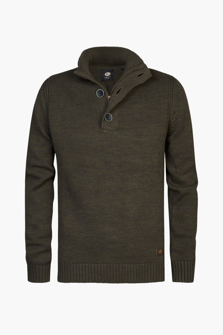 Pull col O Vert - Petrol Industries®