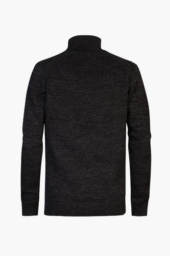 Pull à col rond - noir