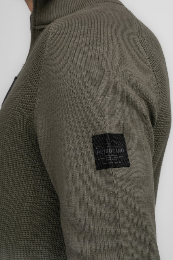 Pull col roulé Vert - Petrol Industries®