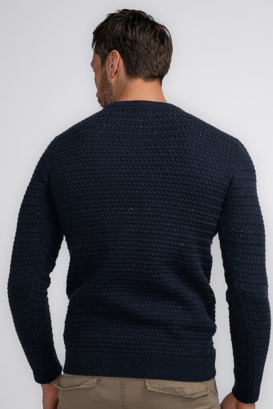 Pull met ronde hals - blauw - Petrol Industries®