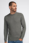 Pull met ronde hals - groen