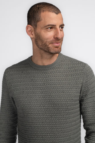 Pull met ronde hals - groen - Petrol Industries®