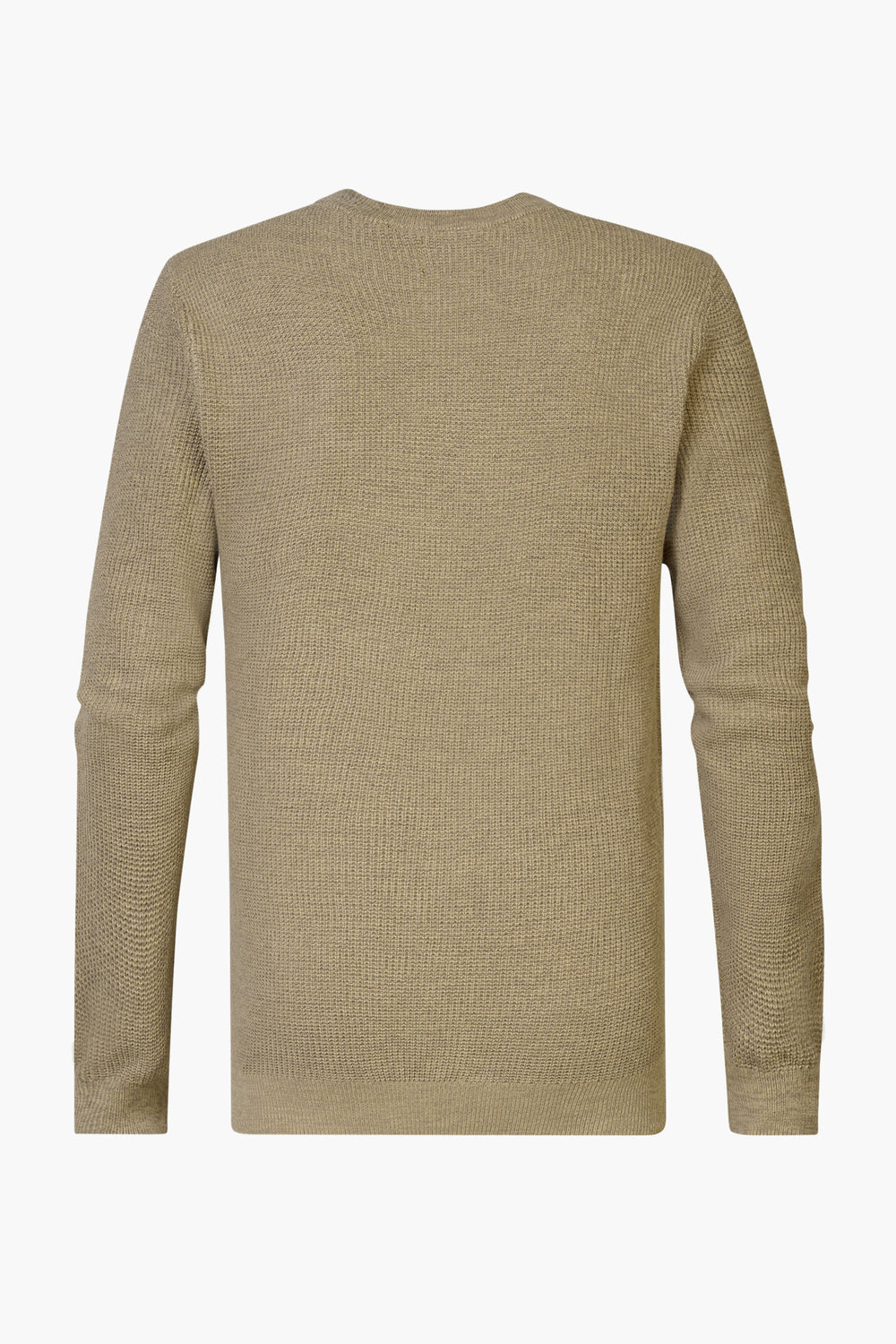 Trui met ronde hals Beige - Petrol Industries®