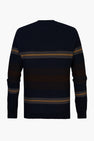 Pull met ronde hals - blauw