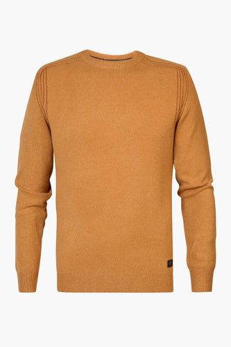 Pull à col rond - orange