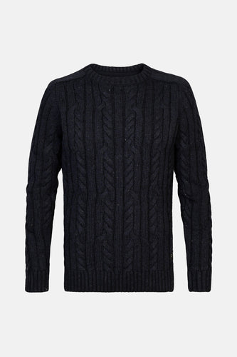 Pull met ronde hals - blauw - Petrol Industries®