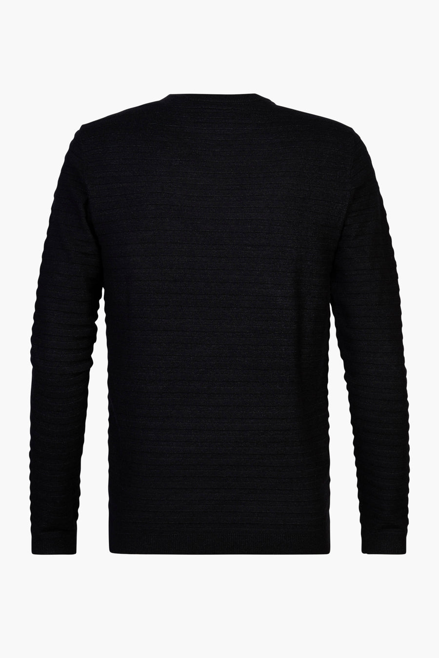 Pull à col rond - noir